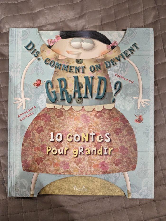 Livre dis comment on devient grand - photo numéro 1