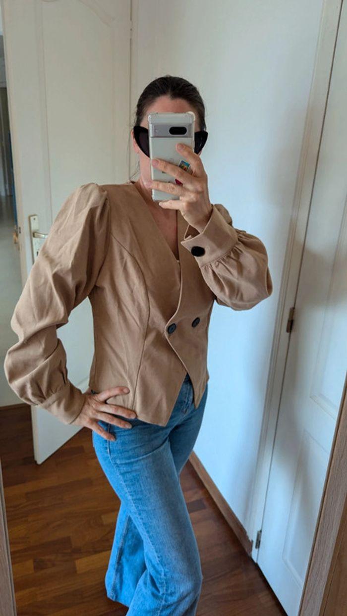 Veste Shein beige 38 - photo numéro 2