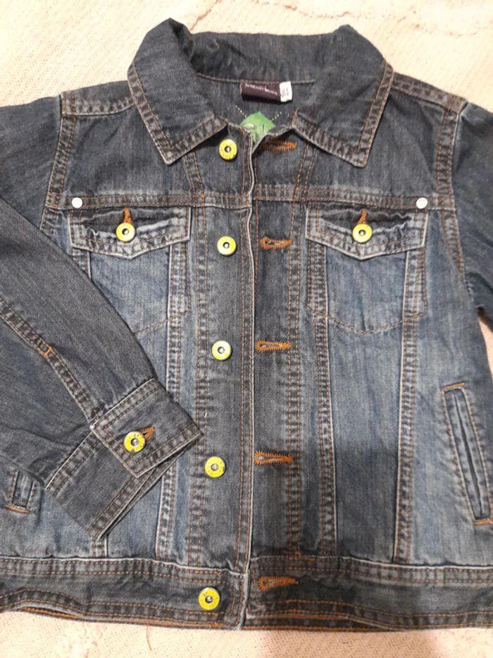 Veste en jeans 4 ans Sergent major - photo numéro 2