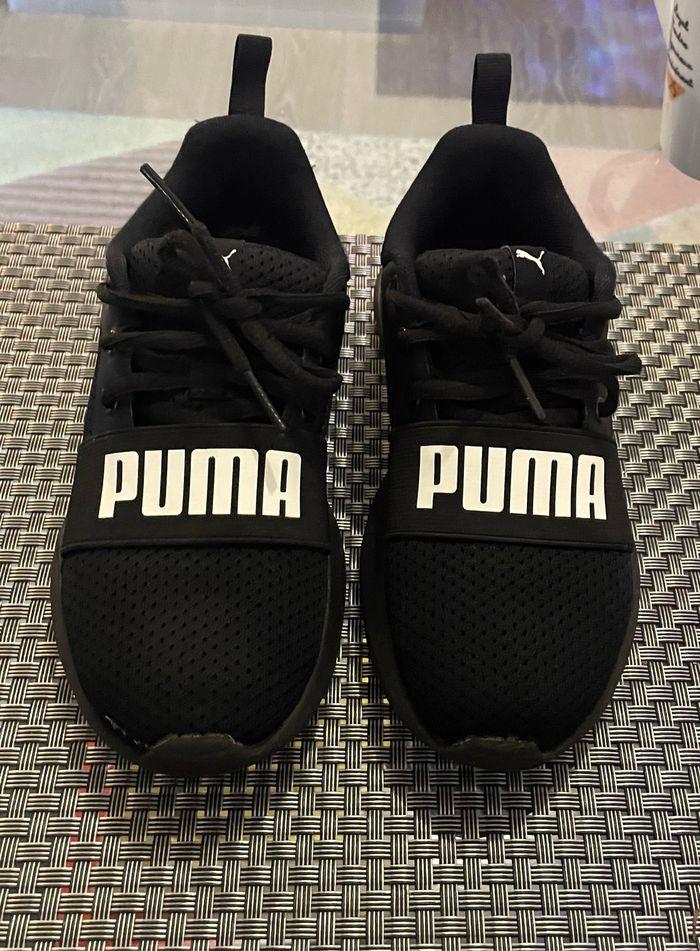 Baskets Puma noires - photo numéro 1