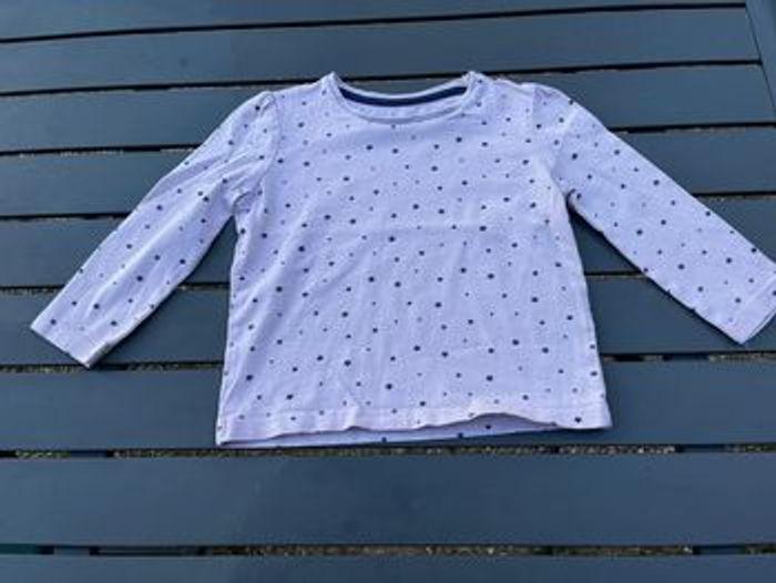 Tee shirt manches longues fille 2 ans - photo numéro 1