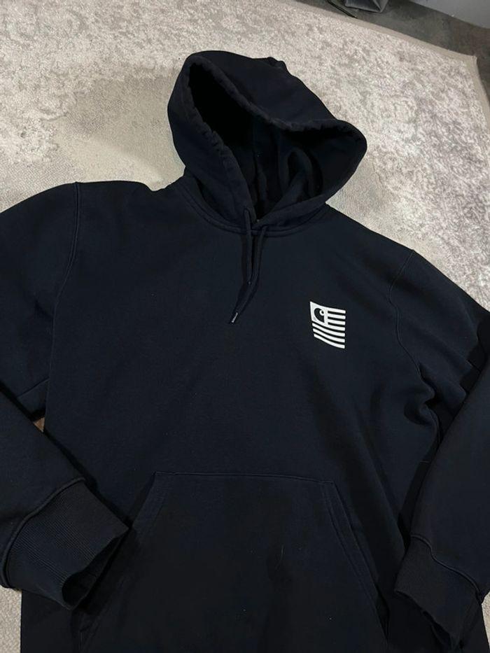 Carhartt WIP Hooded Waving State Flag Sweat Navy - photo numéro 6