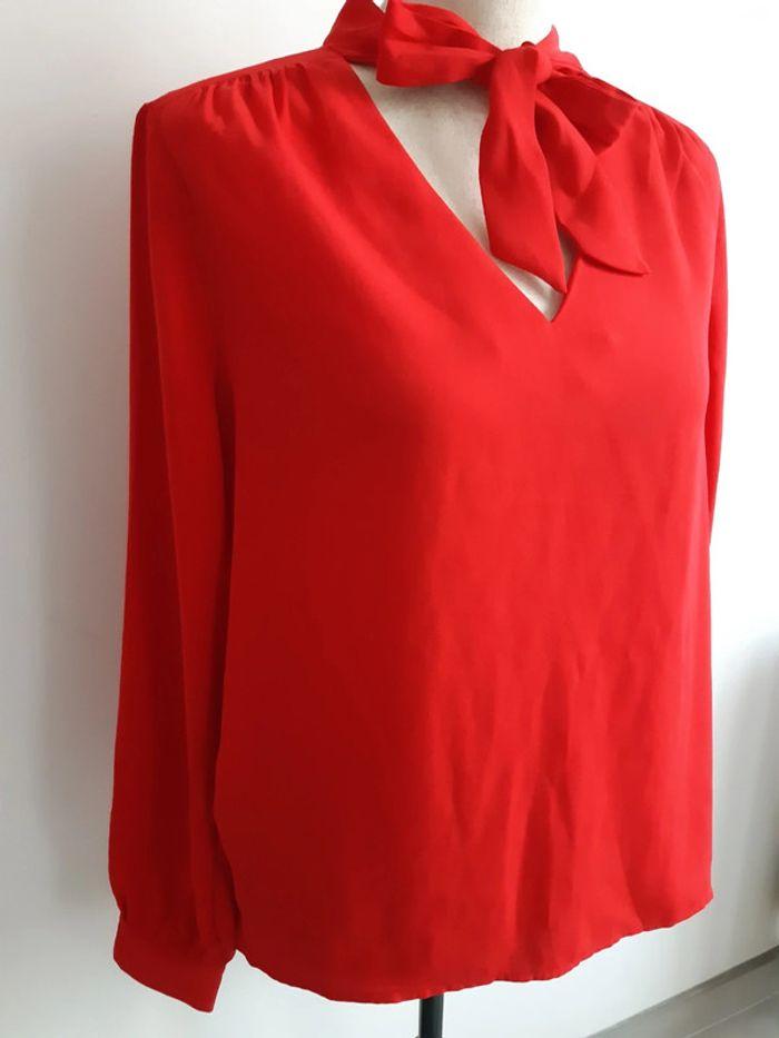 Blouse rouge Kiabi T38 - photo numéro 3