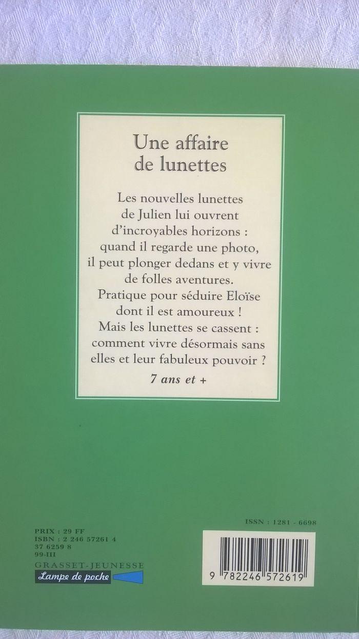 Livre "une affaire de lunettes" de Catherine Ternaux - photo numéro 2