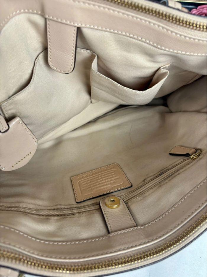 Sac à main, coach beige - photo numéro 8