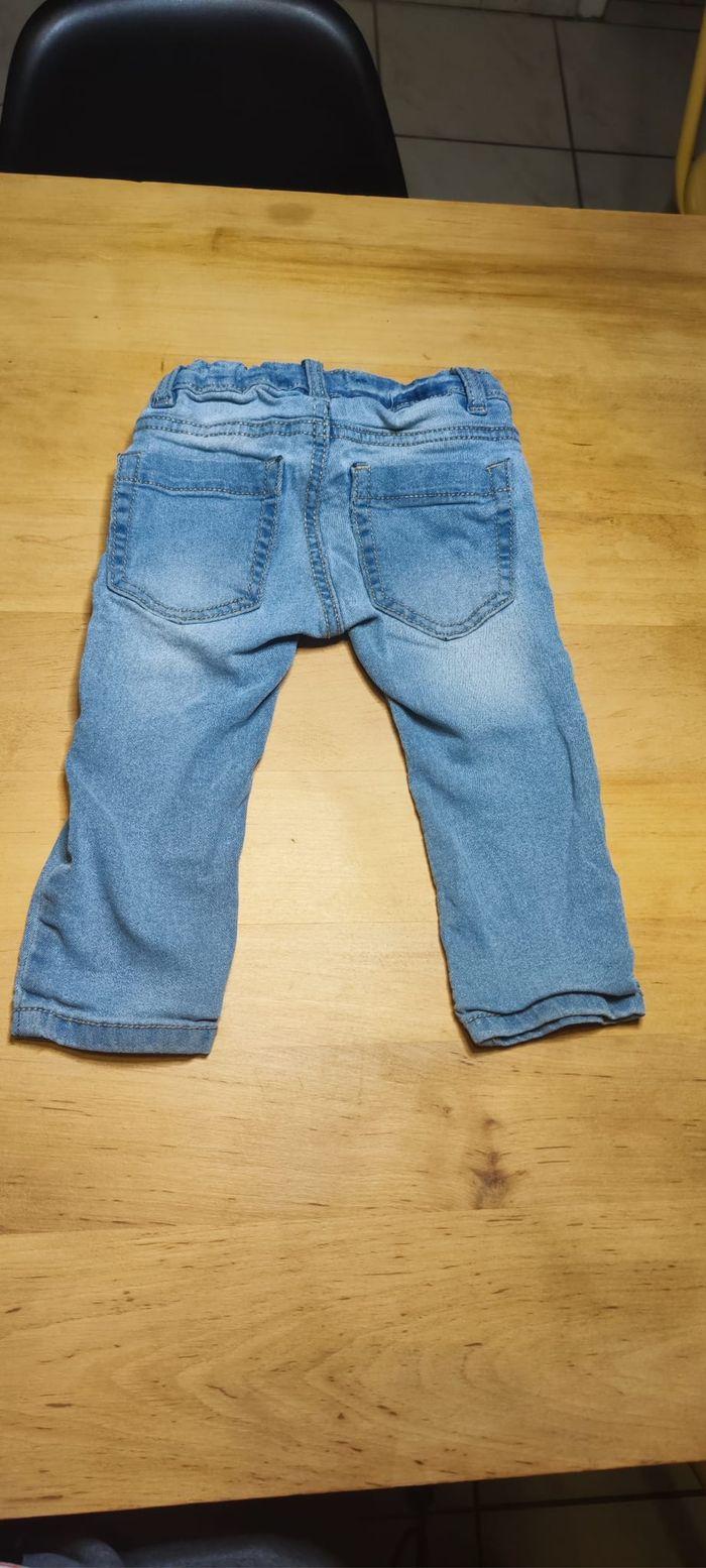 Lot de 2 jeans Benetton 12-18 mois - photo numéro 2