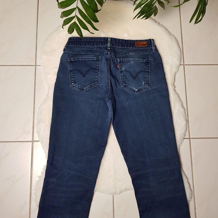 Jean Levi's Demi Curve Modern Rise Straight W30 L34 Bleu Marine - photo numéro 6