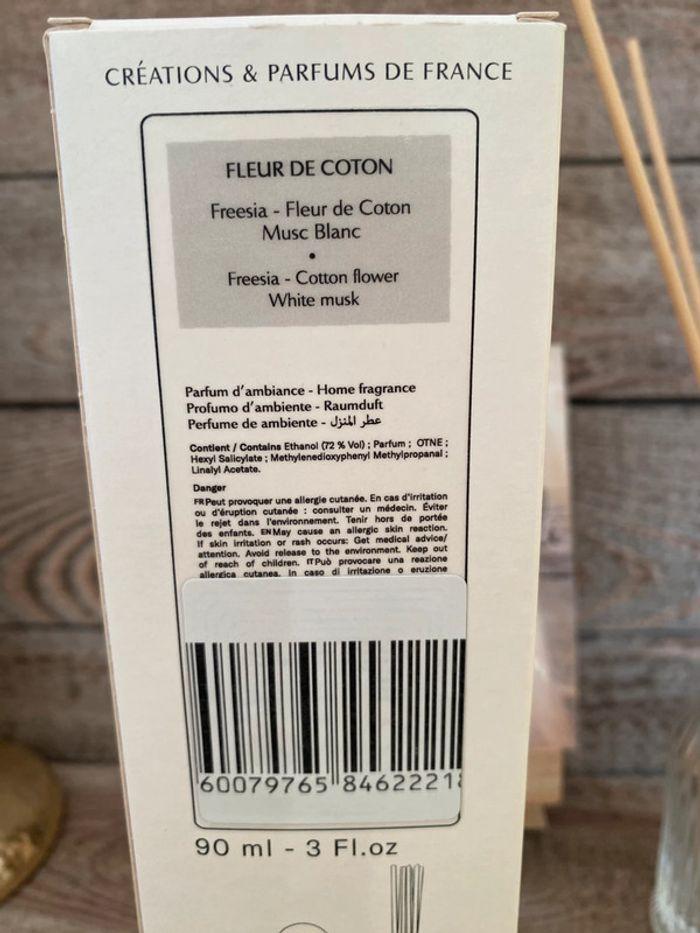 Diffuseur de parfum d'ambiance Mathilde M. FLEUR DE COTON 90ml NEUF - photo numéro 5