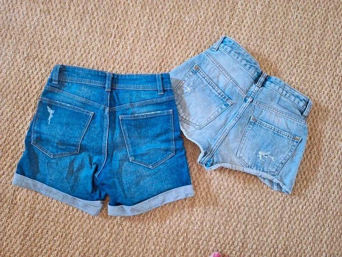 2 shorts en jeans - photo numéro 2