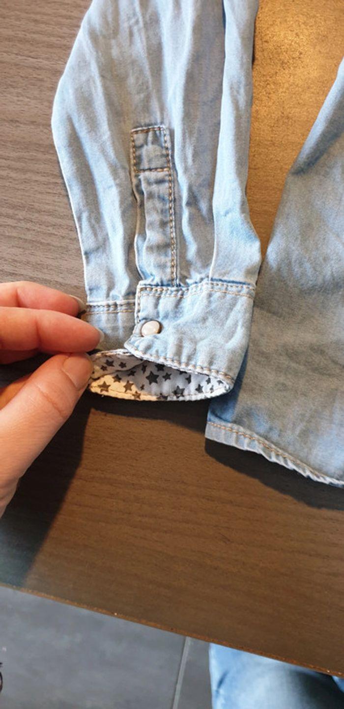 Veste en jeans clair 6/7ans - photo numéro 5