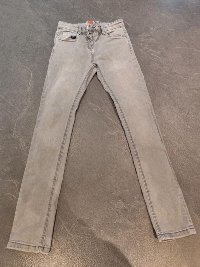 Jeans skinny TAO gris 10 ans - photo numéro 11