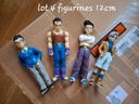 Lot de 4 figurines