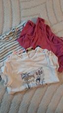 Lot t-shirt 12 mois