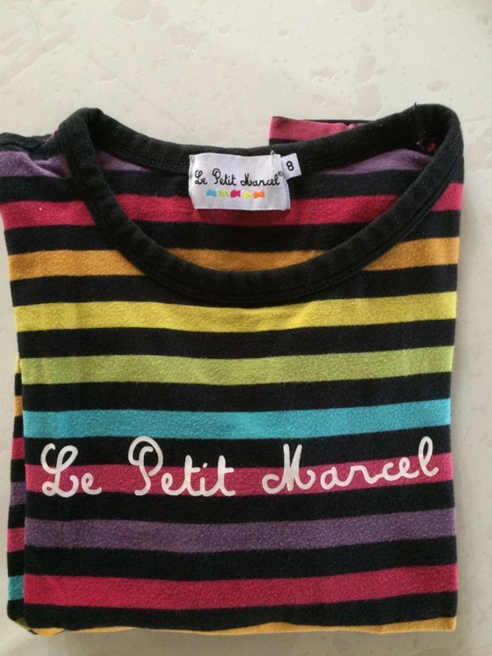 Lot pantacourt tee shirt 8ans - photo numéro 7