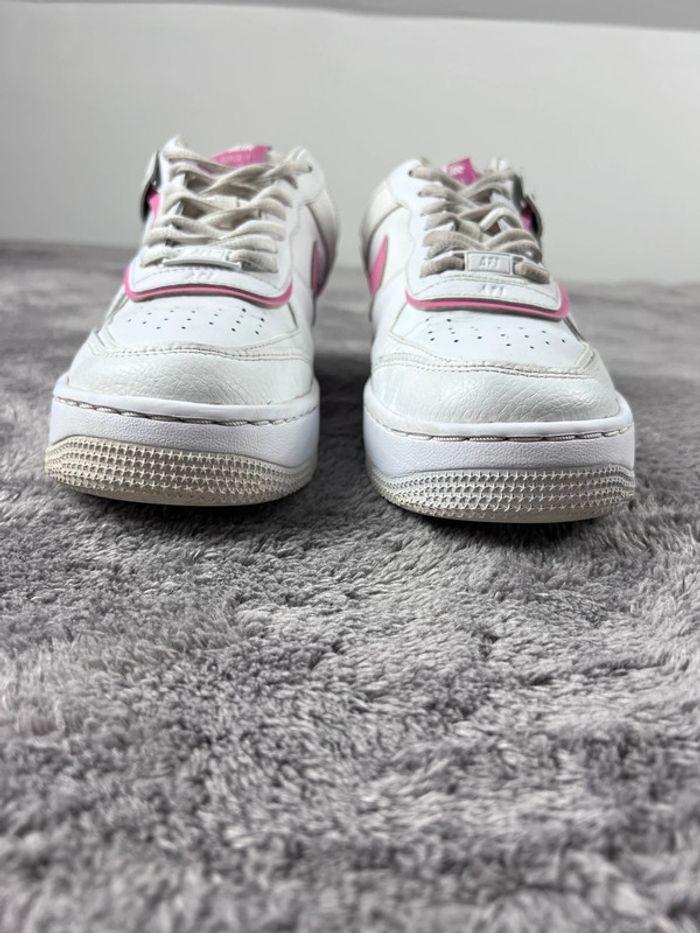 👟 Nike Air Force 1 Low Shadow Blanc et rose Pointure FR 40,5 US 9 👟 - photo numéro 3