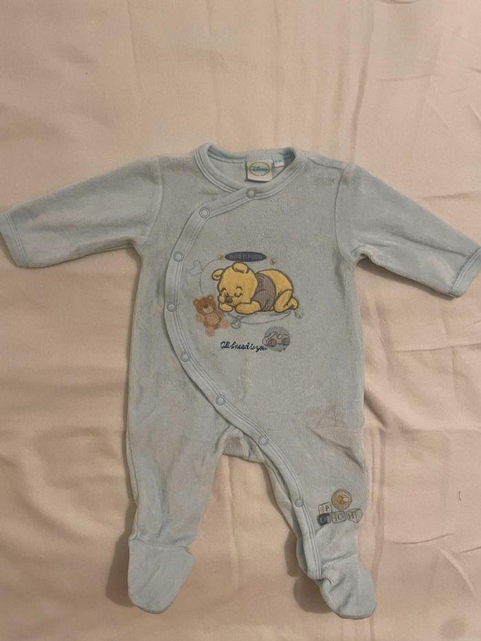 Pyjama chaud unisexe, bébé 0-1M - photo numéro 1