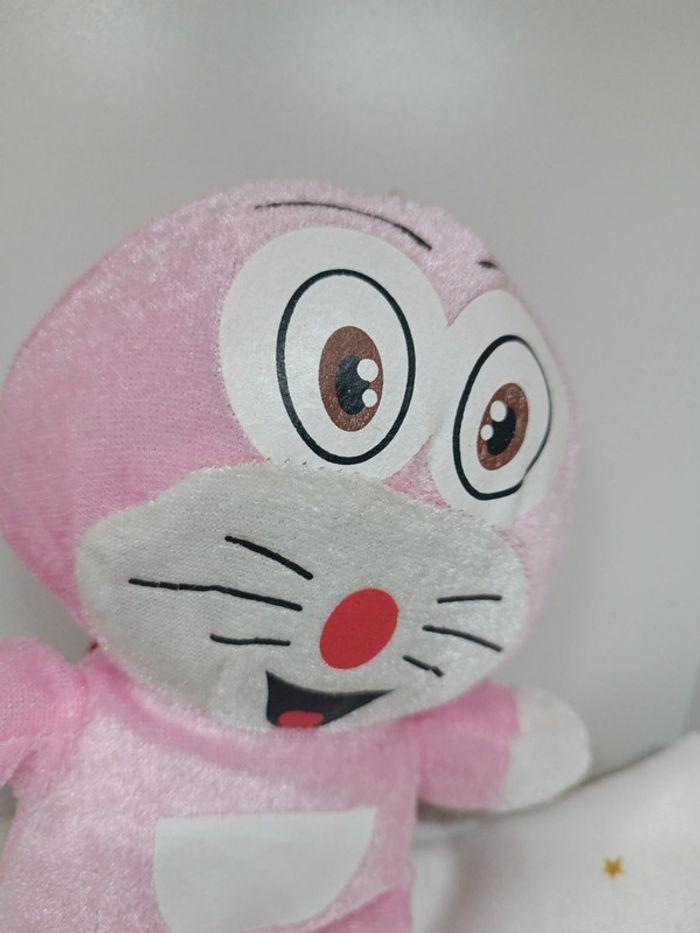 Rose pink peluche doudou poupée nounours Teddy chat cat Doraemon kawaii Sakura animé japonais - photo numéro 5