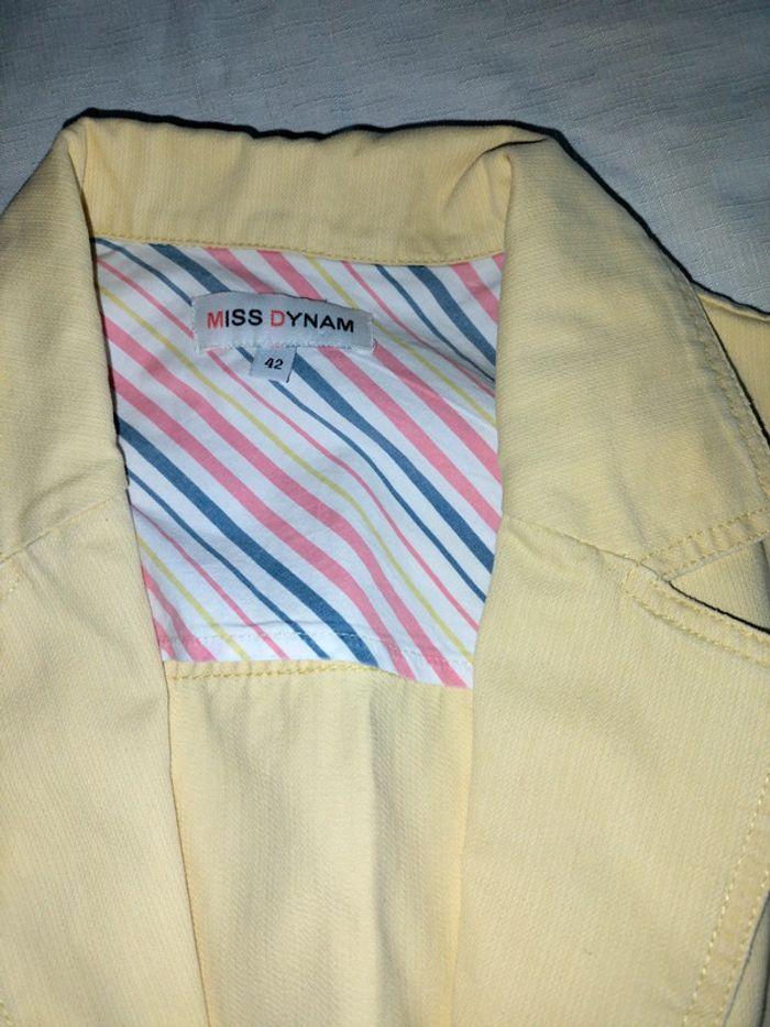 Veste T 42 très bon état jaune - photo numéro 3