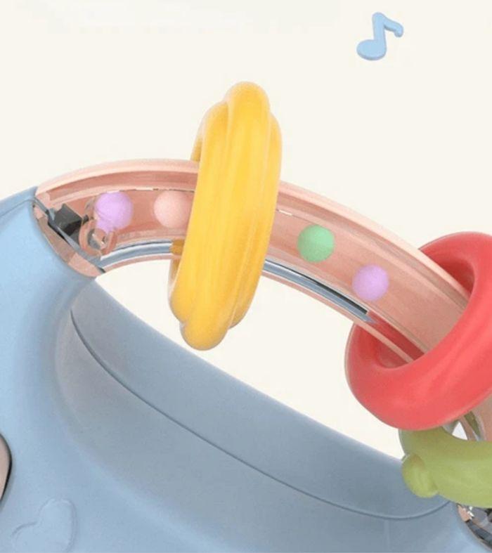 Biberon musical pour bébé : sucette pour nouveau-né, hochet de dentition doux, jouet éducatif Mobile - photo numéro 3