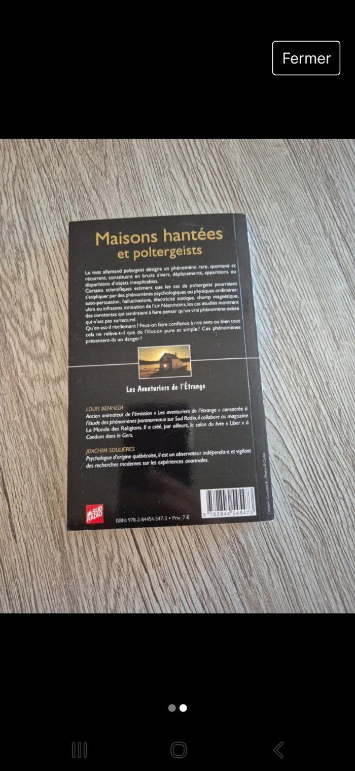 Livre maisons hantées - photo numéro 2