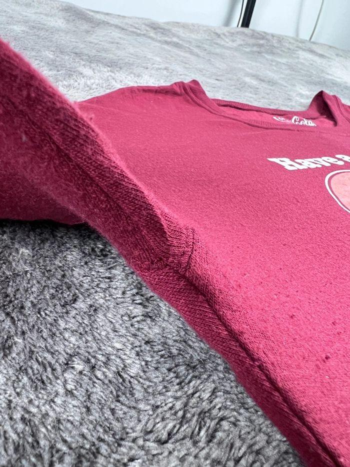 👕 Sweat 90’s Vintage Coca Cola Bordeaux Taille M 👕 - photo numéro 11