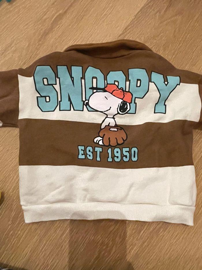 Sweat Snoopy Zara enfant - photo numéro 4