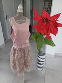 Robe Rinascimento Abricot Rose 42