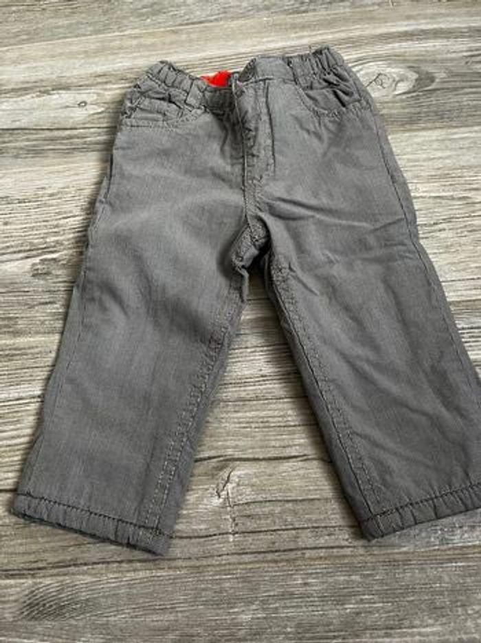 Pantalon double polaire garçon 9 mois - photo numéro 1