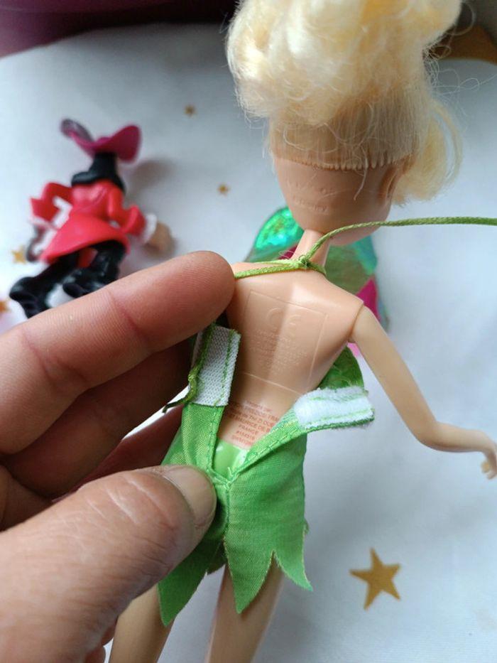 Disney poupée flexible mannequin doll tinkerbell tinker fée clochette capitaine hook silvermist - photo numéro 14