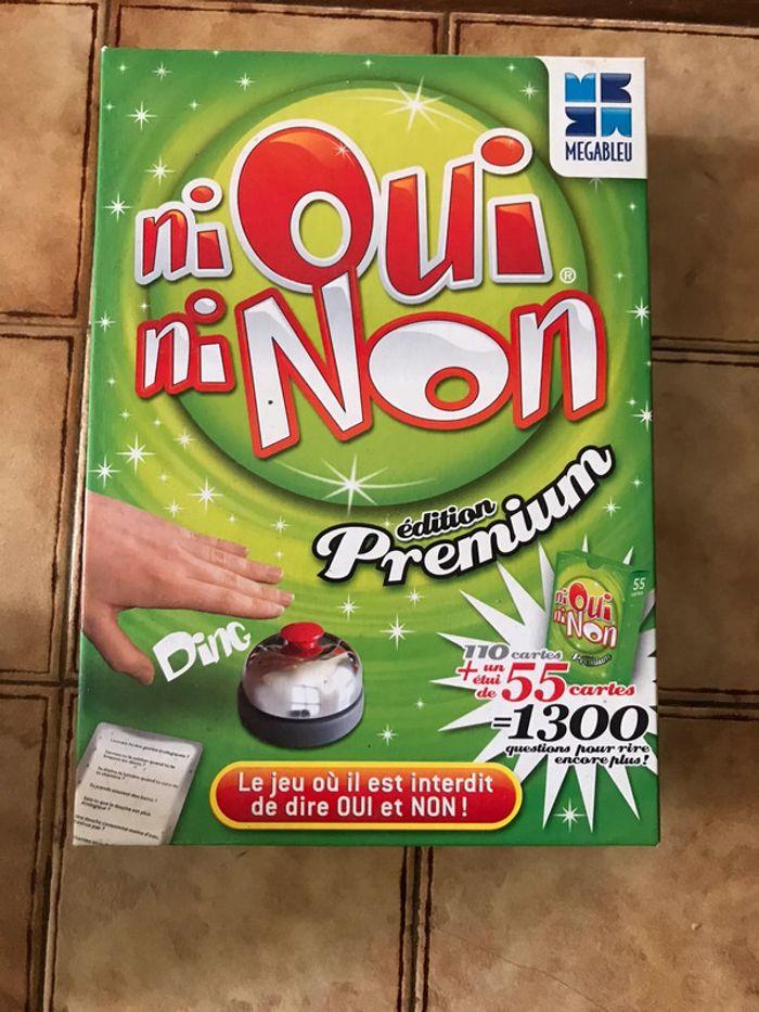 Jeu ni oui ni non - photo numéro 1