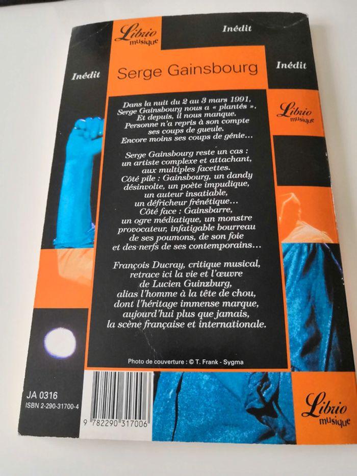 Livre Gainsbourg - photo numéro 2