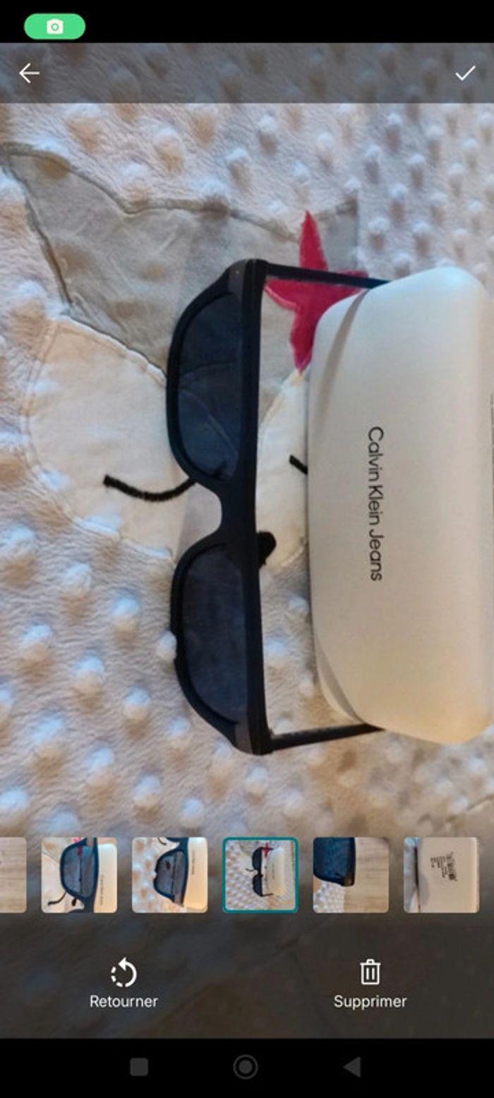 Lunettes de soleil Calvin Klein - photo numéro 4