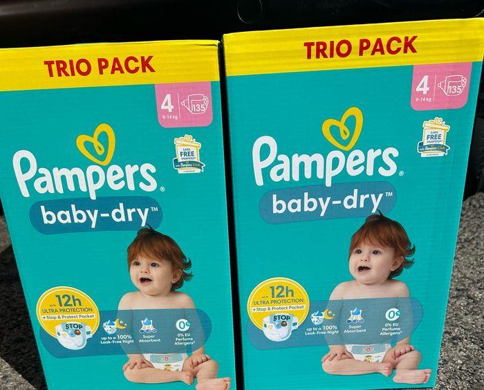 Pampers taille4/270 couches