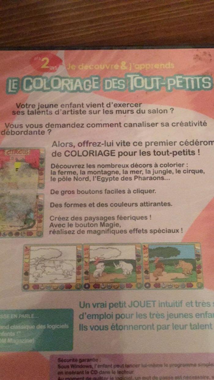 Jeu PC le coloriage des tout petits Neuf - photo numéro 3