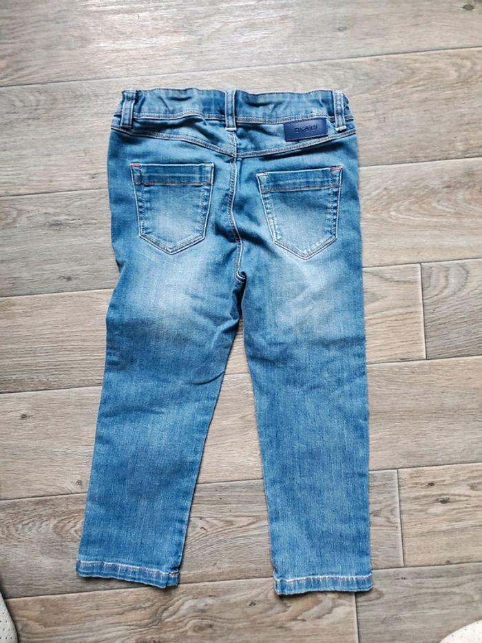 Jeans 3/4 taille 8 ans très bon état Okaidi - photo numéro 2