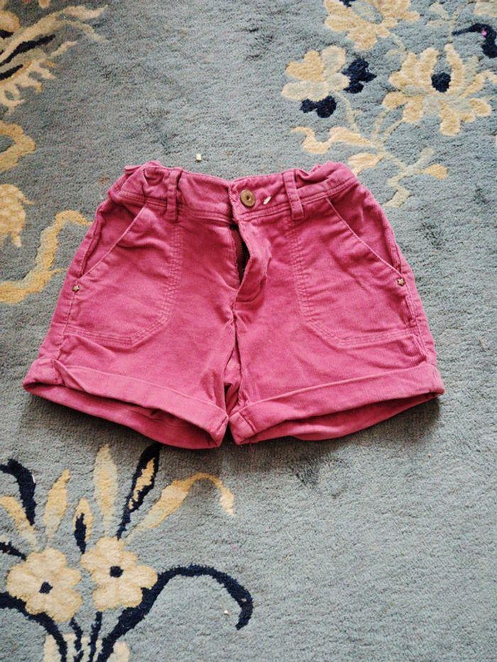 Short velours fille 8 ans Okaïdi - photo numéro 1