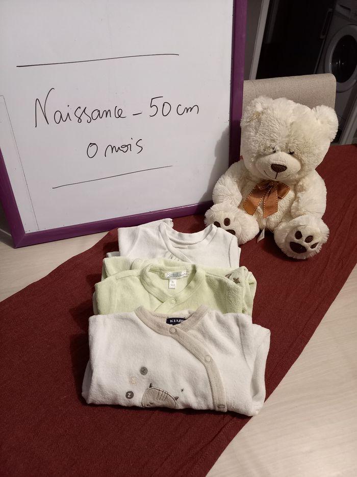 Lot pyjamas naissance - photo numéro 1