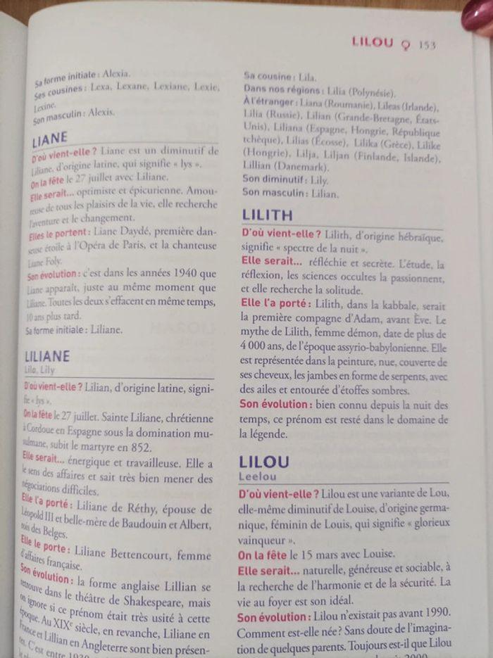 Le petit Larousse des prénoms - photo numéro 4