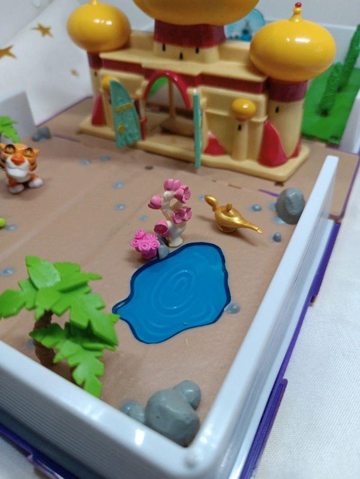 Livre Book story miniature animator Polly pocket playset jasmine Aladdin Aladin Disney palais palace - photo numéro 4