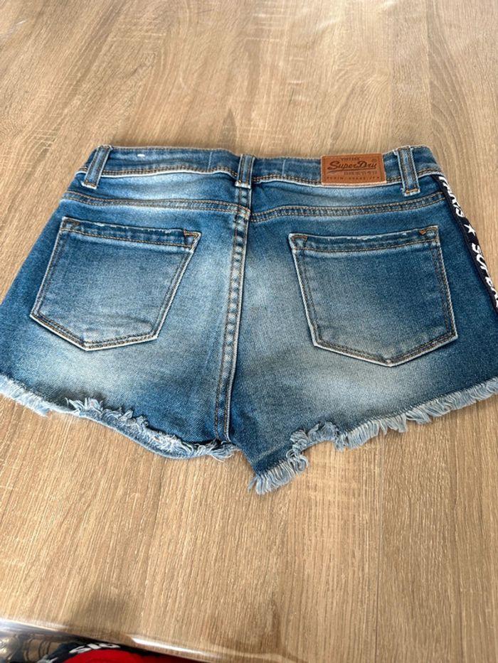 Short en jean Superdry - photo numéro 2