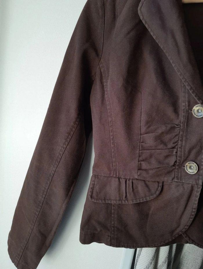 Veste blazer marron Cache Cache T36 - photo numéro 5