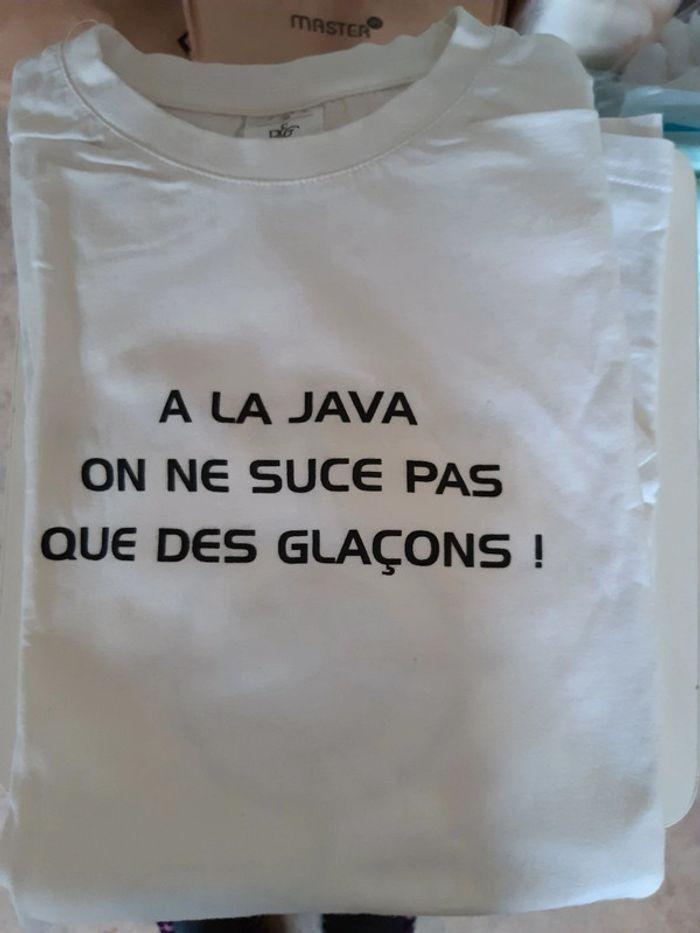 2 Tee-shirts collector  la java - photo numéro 5