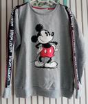 Sweat Mickey gris taille L de chez Disney