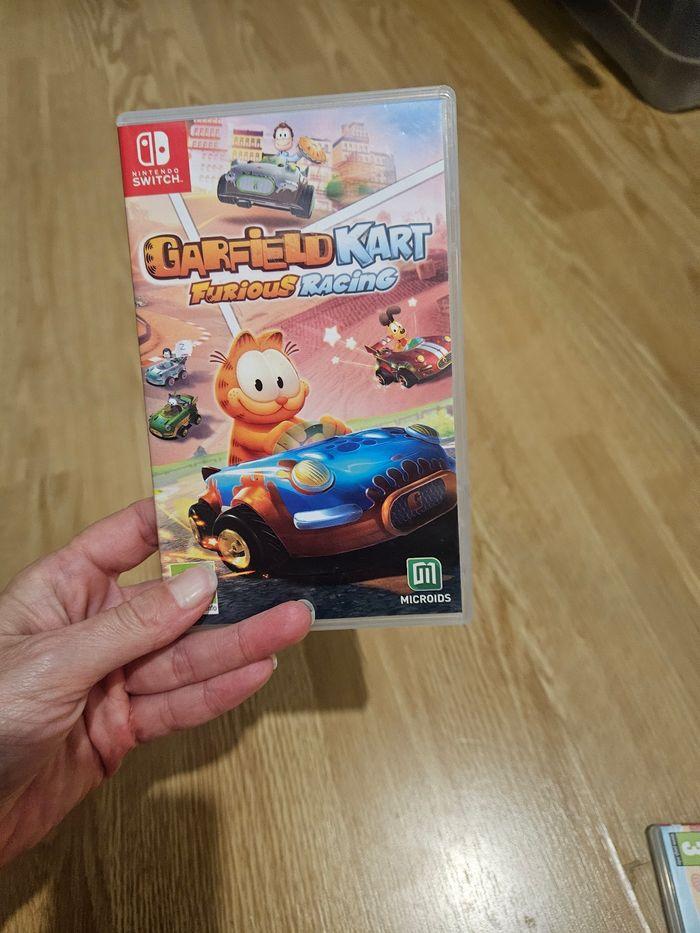 Jeu switch garfield kart - photo numéro 4