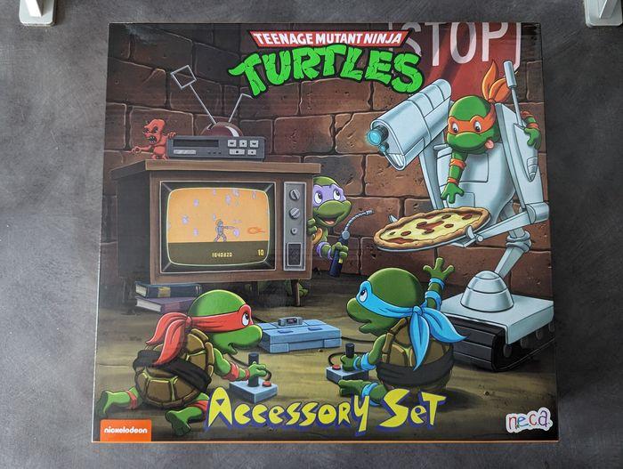 Neca Teenage Mutant Ninja Turtles Accessory Set Neuf - photo numéro 1