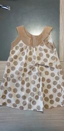 Robe col rond 3 ans