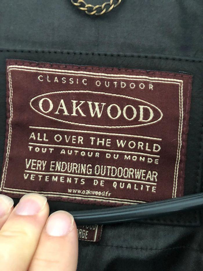 Veste en cuir véritable homme, taille L, oakwood - photo numéro 5