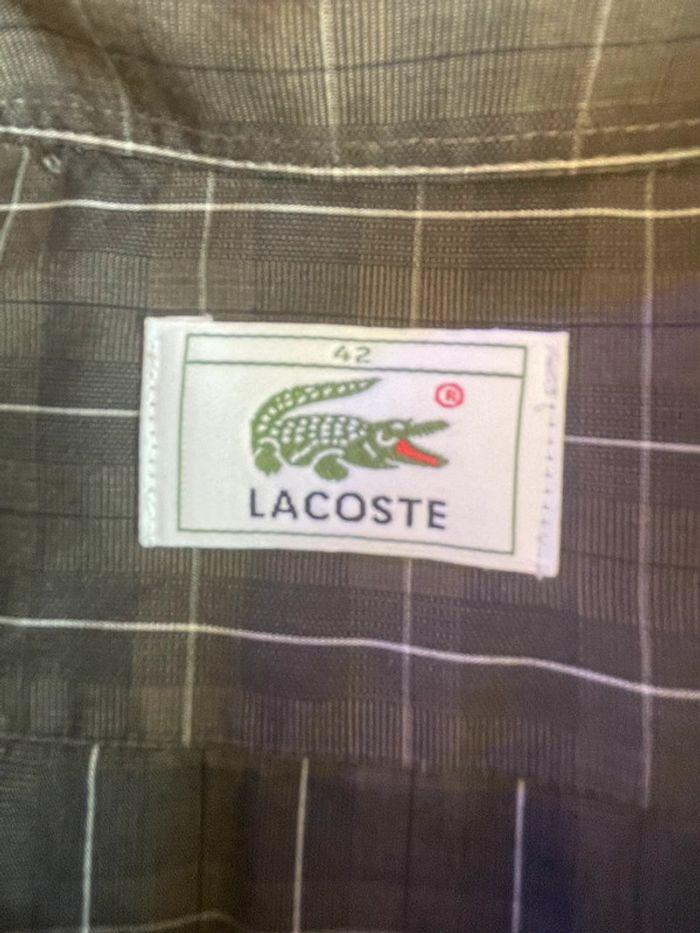 Chemise Lacoste Taille 42/L - photo numéro 3