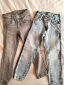 Lot 2 jeans fille