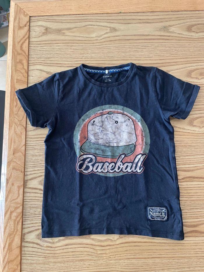 T-shirt baseball Name It 7-8ans - photo numéro 1